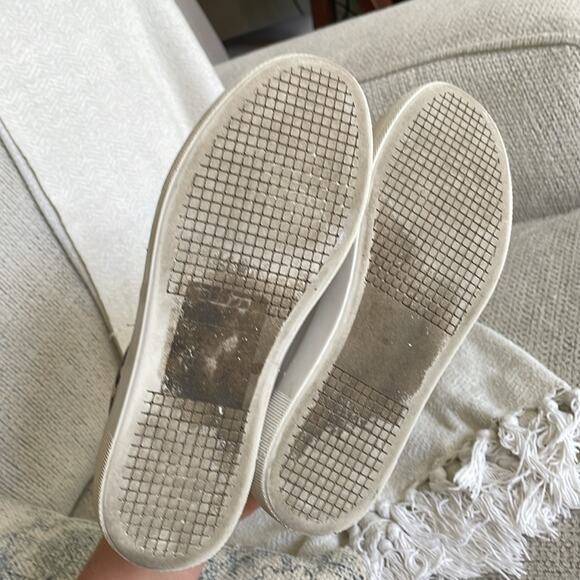 STEVE MADDEN Wedge Snakeskin Gils Leather Flocked Closed Toe Sneaker Size 6 - Picture 4 of 5